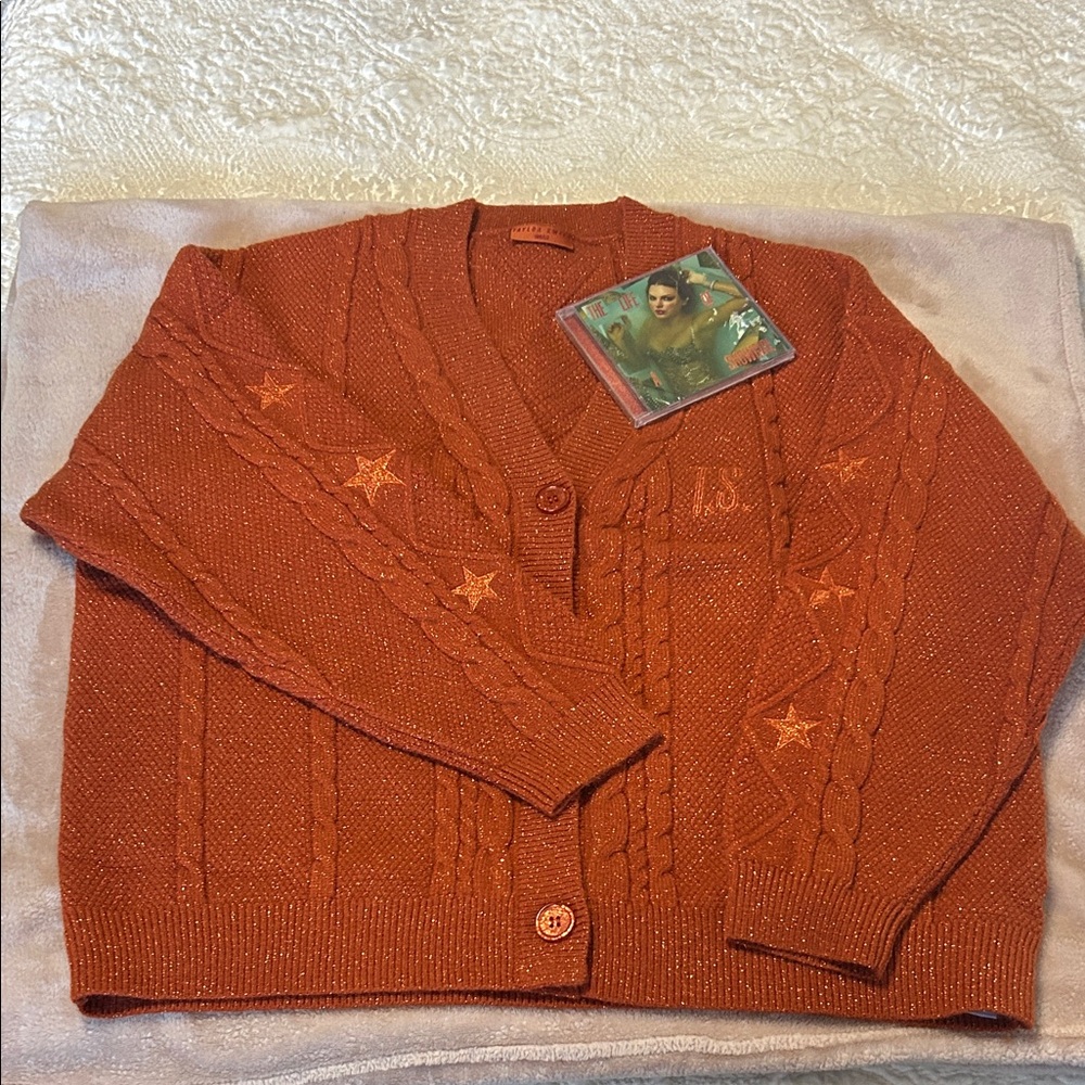 Taylor Swift Life of a Showgirl Cardigan w/CD